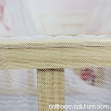 Crib Net/Mosquito Net Baby Bedding Crib Mosquito Net Portable Size Round Toddler Mosquito Mesh Net